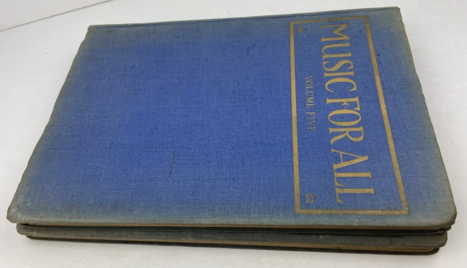 Music For All Volume 3 & 5. Vintage Antique Rare Sheet Music Books For Piano. GC - Image 4 of 4