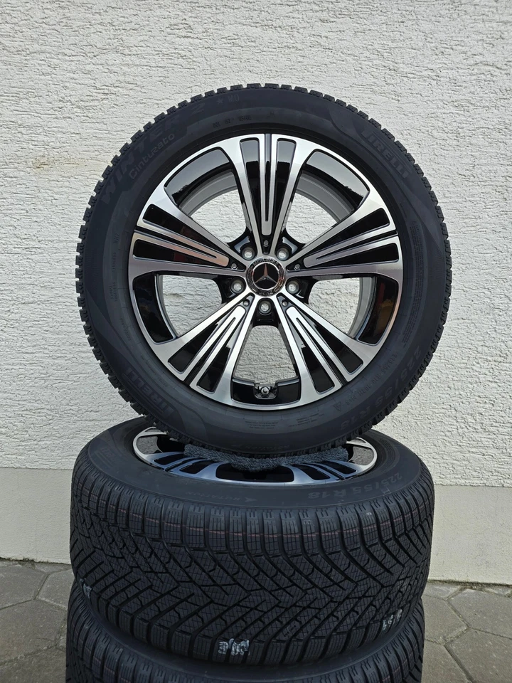 Original Mercedes E-Kl. W214 S214 18 Zoll Winterräder A2144012200 Neu TOP!! - Bild 2 von 4