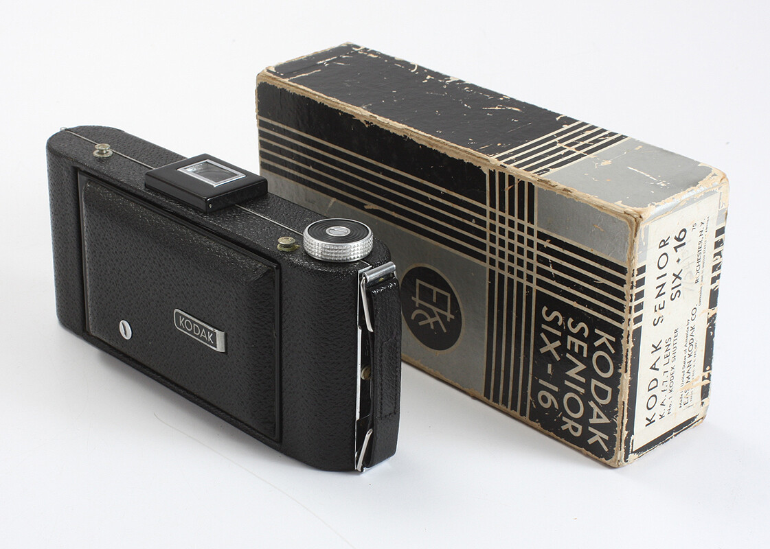 KODAK SENIOR SIX-16, 128/7.7 KODAK ANASTIGMAT (STRONG HAZE KODAK SENIOR SIX-16, 128/7.7 KODAK ANASTIGMAT (STRONG HAZE