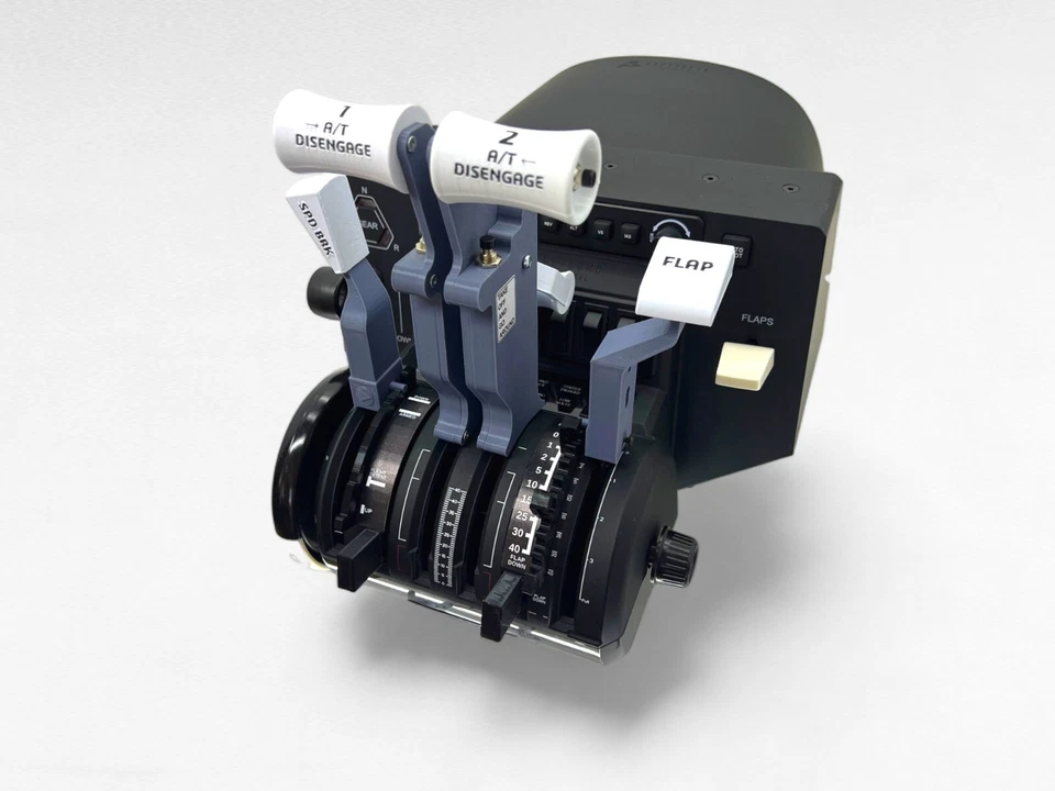 Boeing 737 Thrust Levers Full Set for the Honeycomb Bravo Throttle Quadrant - Image 2 of 4