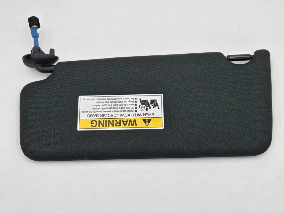 2018–2022 Honda Accord Passenger Sun Visor Black NH900L Single Light OEM - Image 3 of 4