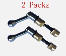 2PC Milling Machine Table Lock Handle 5/16 Brass Sleeve Vertical Mill Bridgeport