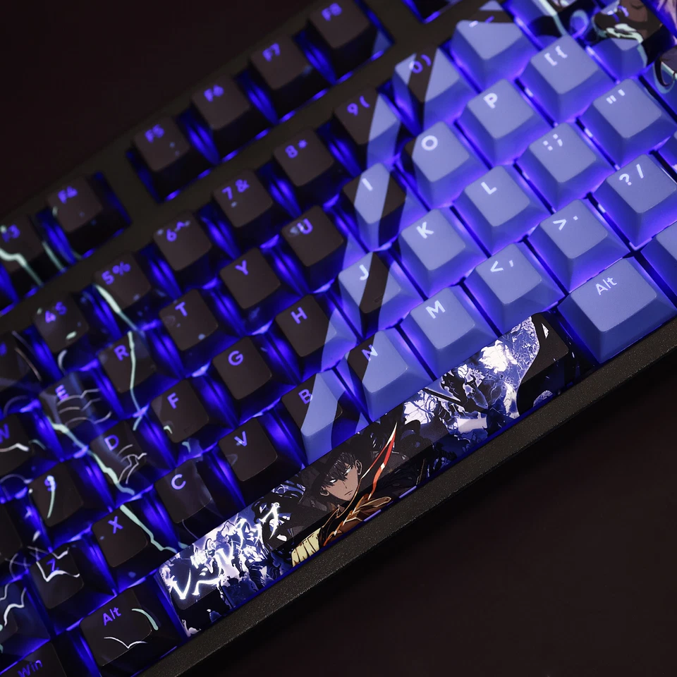 Solo Leveling Keycap Set – Custom Anime Keycaps for Mechanical Keyboards - Image 4 of 4