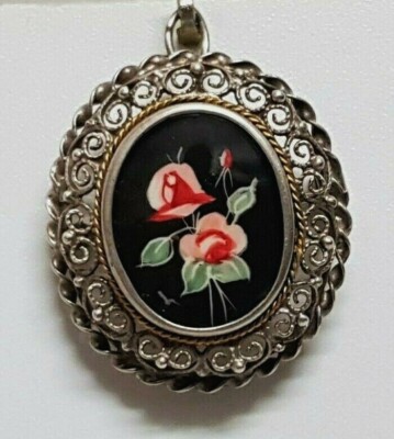 Ancienne broche émaillée - Canada
