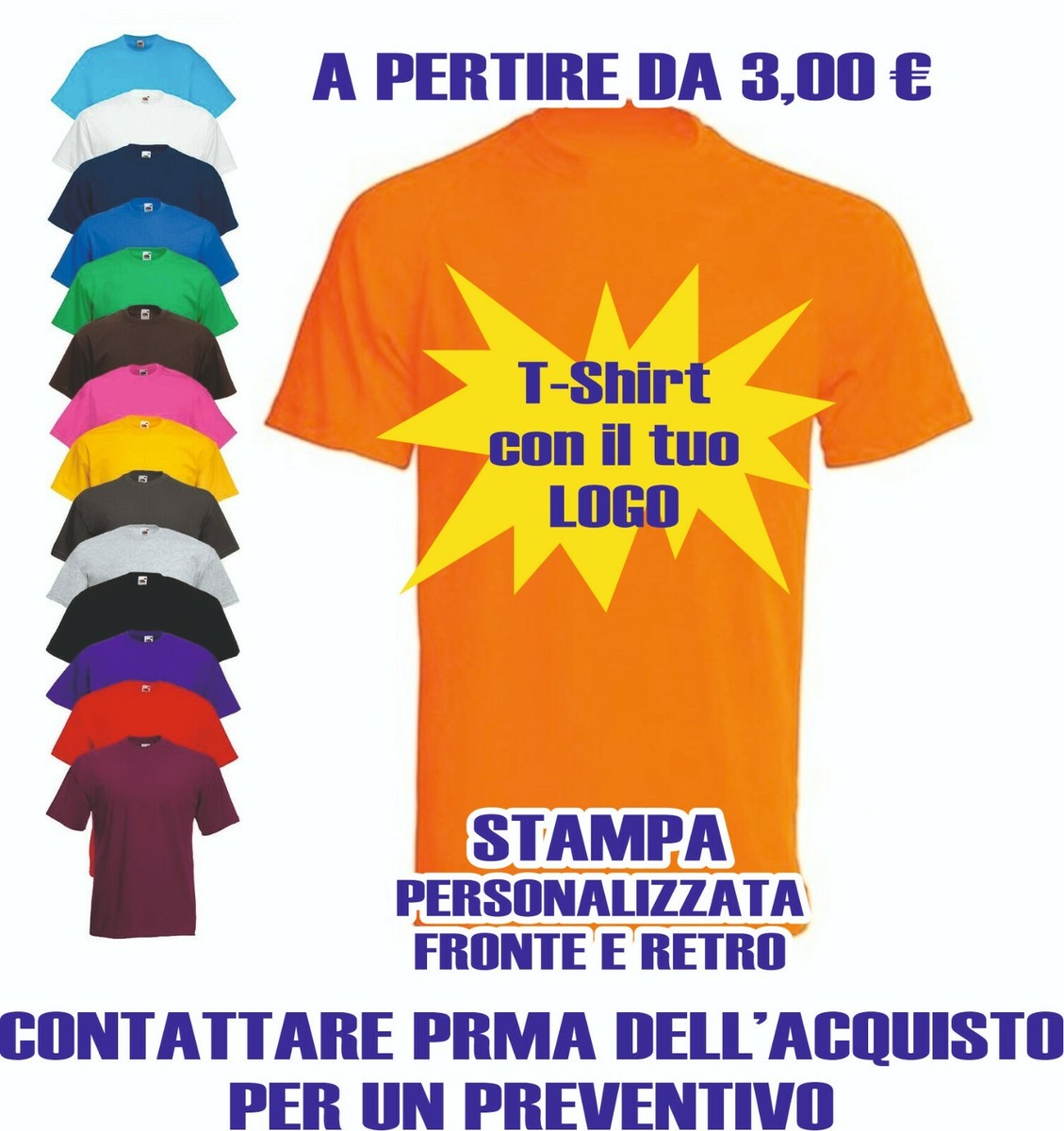 Maglietta Bianca Magliette Stampate Magliette Personalizzate