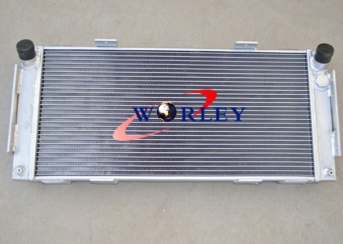 Aluminium Radiator+Fans for 1964-1969 Ford GT40 MK III V8 4.7L MT 1965 1966 1967