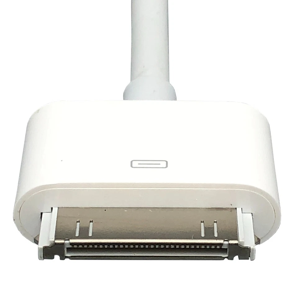 NEW Genuine Apple A1368 MC552ZM/B VGA 30-pin Cable Adapter for iPad iPhone iPod - Image 4 of 4