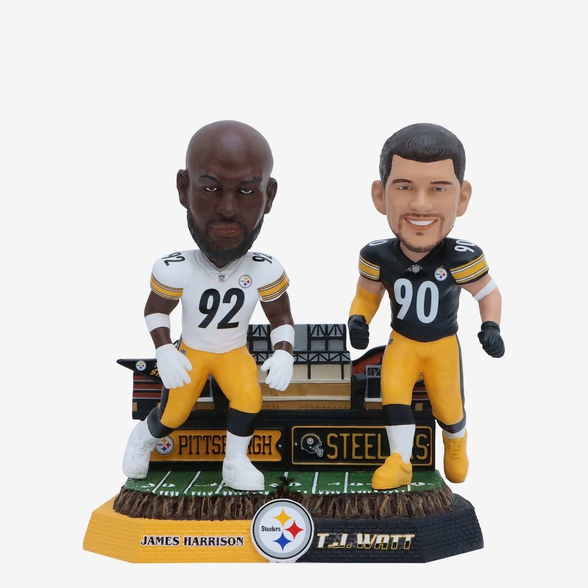 James Harrison & TJ Watt Pittsburgh Steelers Then And Now