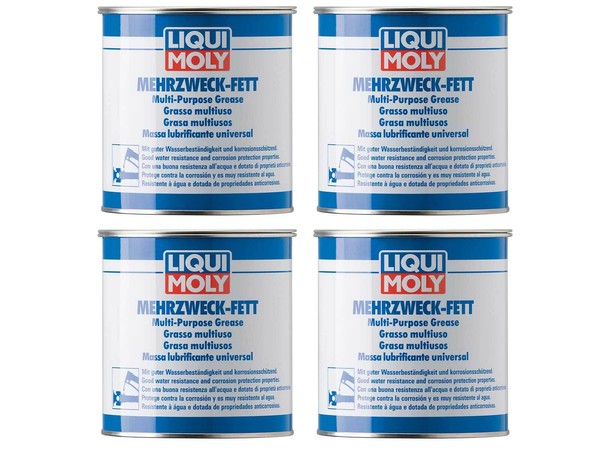 4X Original Liqui Moly 1Kg Mehrzweckfett Lithiumseifenfett Langzeitschmierung-image