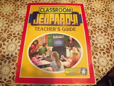 Educational insight classroom jeopardy Teacher's Guide, User Manual