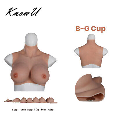 Silicone Breast Forms crossdresser trans suit trans suit Fake Boobs Tits  B-G Cup 