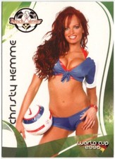2006 Benchwarmer World Cup High Numbers Christy Hemme Card #H77