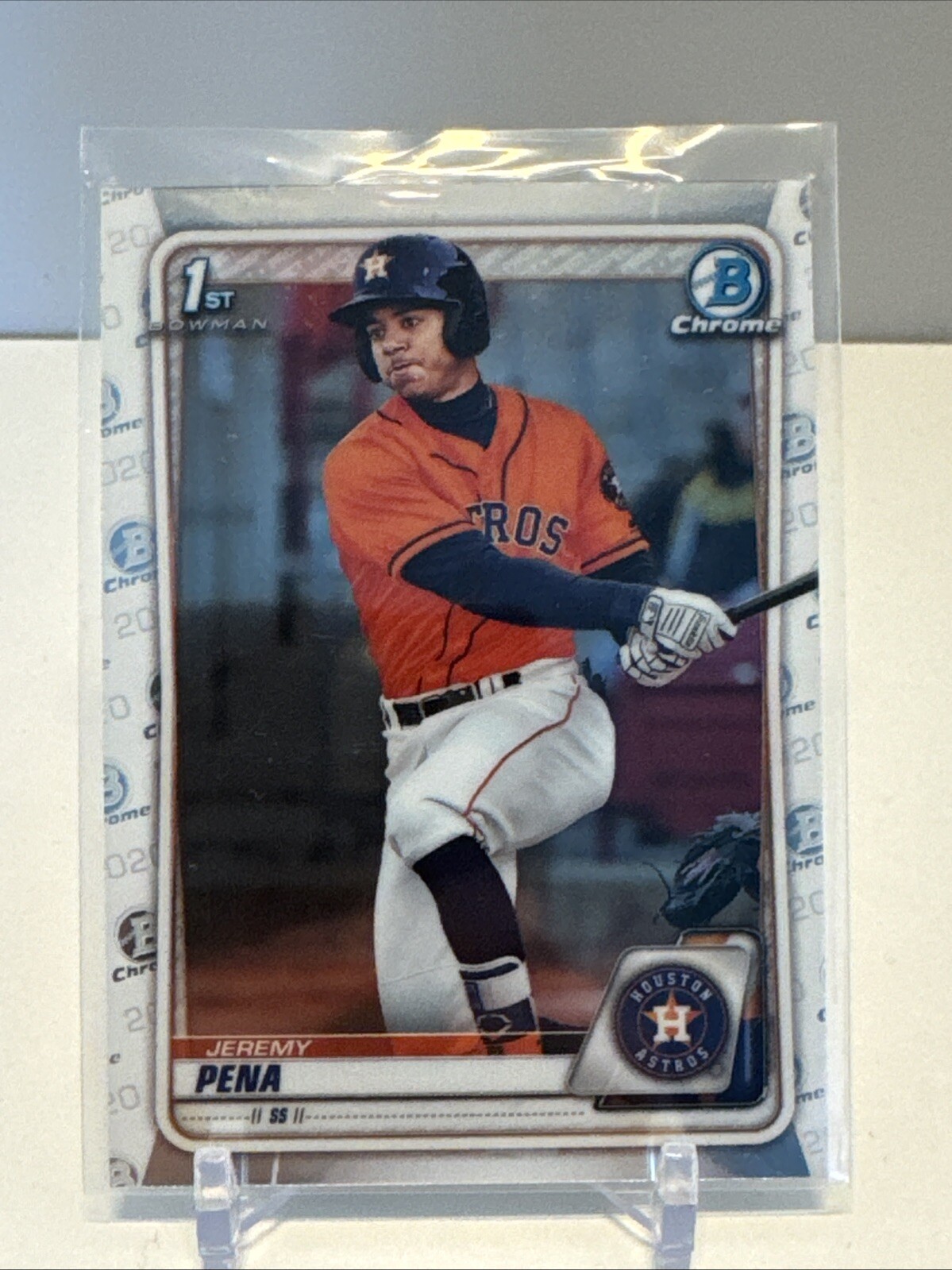 2020 Bowman Jeremy Pena Chrome Prospect #BCP-61 Astros