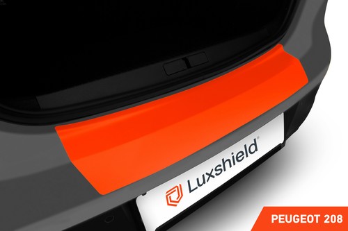 Protection De Bord De Chargement En Film Pour Peugeot 208 II En Optique Carbone - Imagen 2 de 6