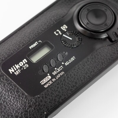 NO STICKY 【NEAR MINT】 Nikon MF-29 Data Back For F100 SLR 35mm