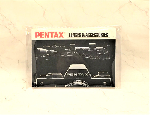 PENTAX - Vintage Camera LENSES & ACCESSORIES BOOK 82 Pages -Photos & Information