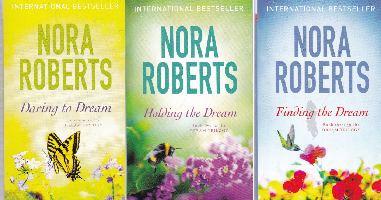 Nora Roberts The Dream Trilogy 3 Book Set New Paperbacks