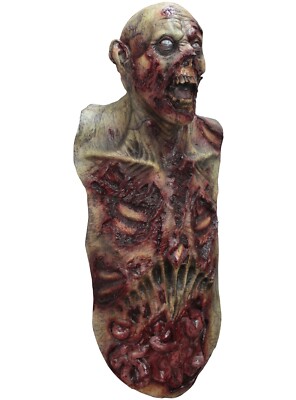 Ghoulish Productions Mega Zombie Latex Face Mask Horror Halloween Cosplay