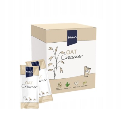 Oat Creamer (Hafer-Kaffeeweißer), vegan & glutenfrei, 50 x 10g Sticks - pelsters