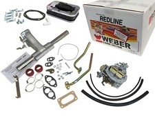 Vw Beetle Genuine Weber Single 3236 Dfev Electric Choke Heated Manifold K1410