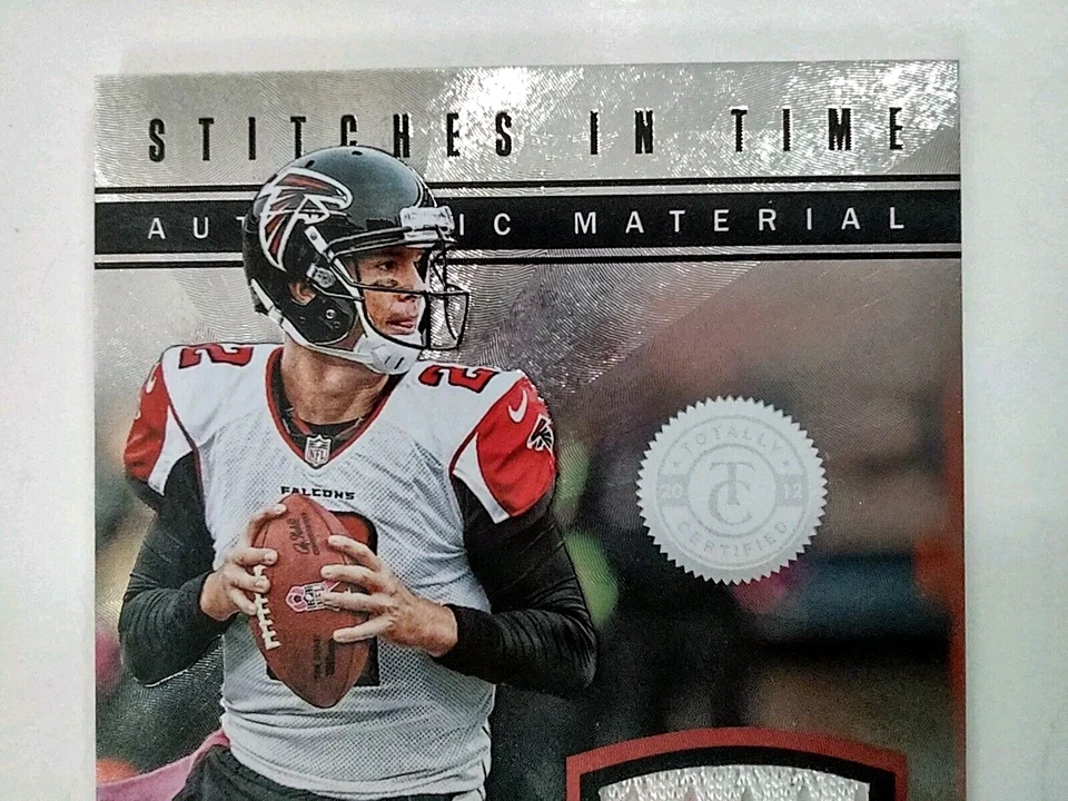 2012 Totally Certified Stitches in Time #16 Matt Ryan 089/199 Falcons Jersey - Image 4 of 4