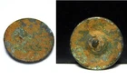 Clark's Mountain VA Confederate Signal Station Civil War Relic 17mm Coin Button