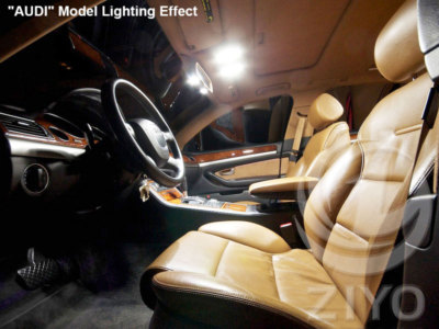 25-Piece Deluxe White LED Interior Light Kit For BMW 7 Series F02/F04 (2009-2015) 6 thumbnail image