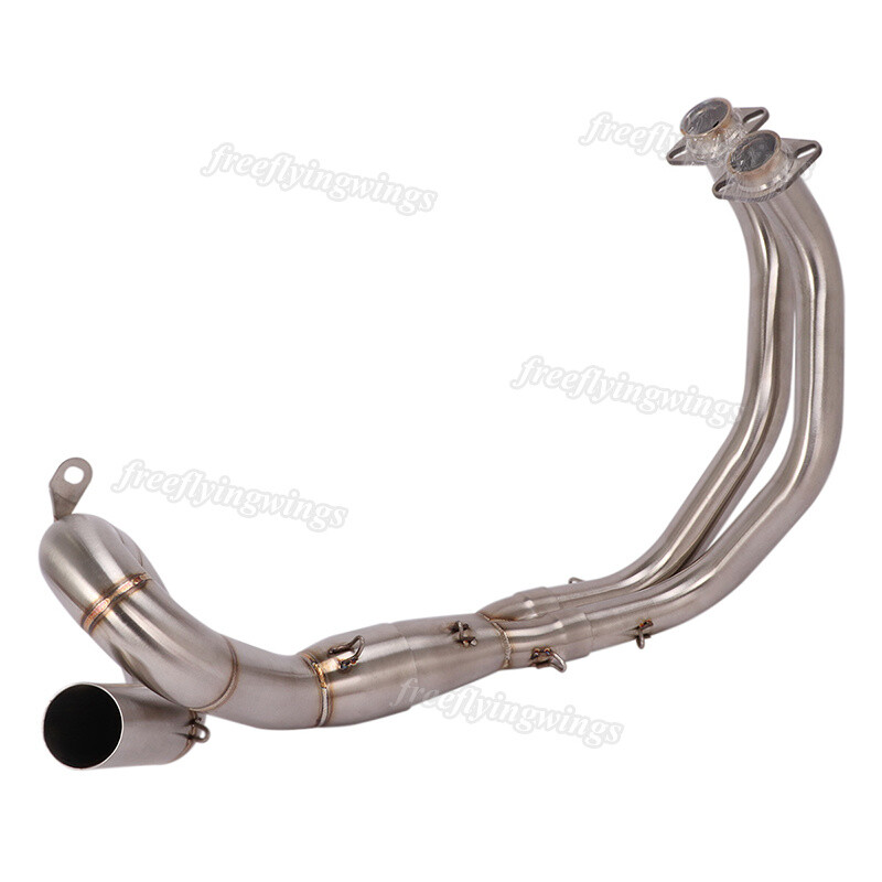 For Yamaha MT07 FZ07 Whole System Exhaust Tips Muffler Front For Yamaha MT07 FZ07 Whole System Exhaust Tips Muffler Front