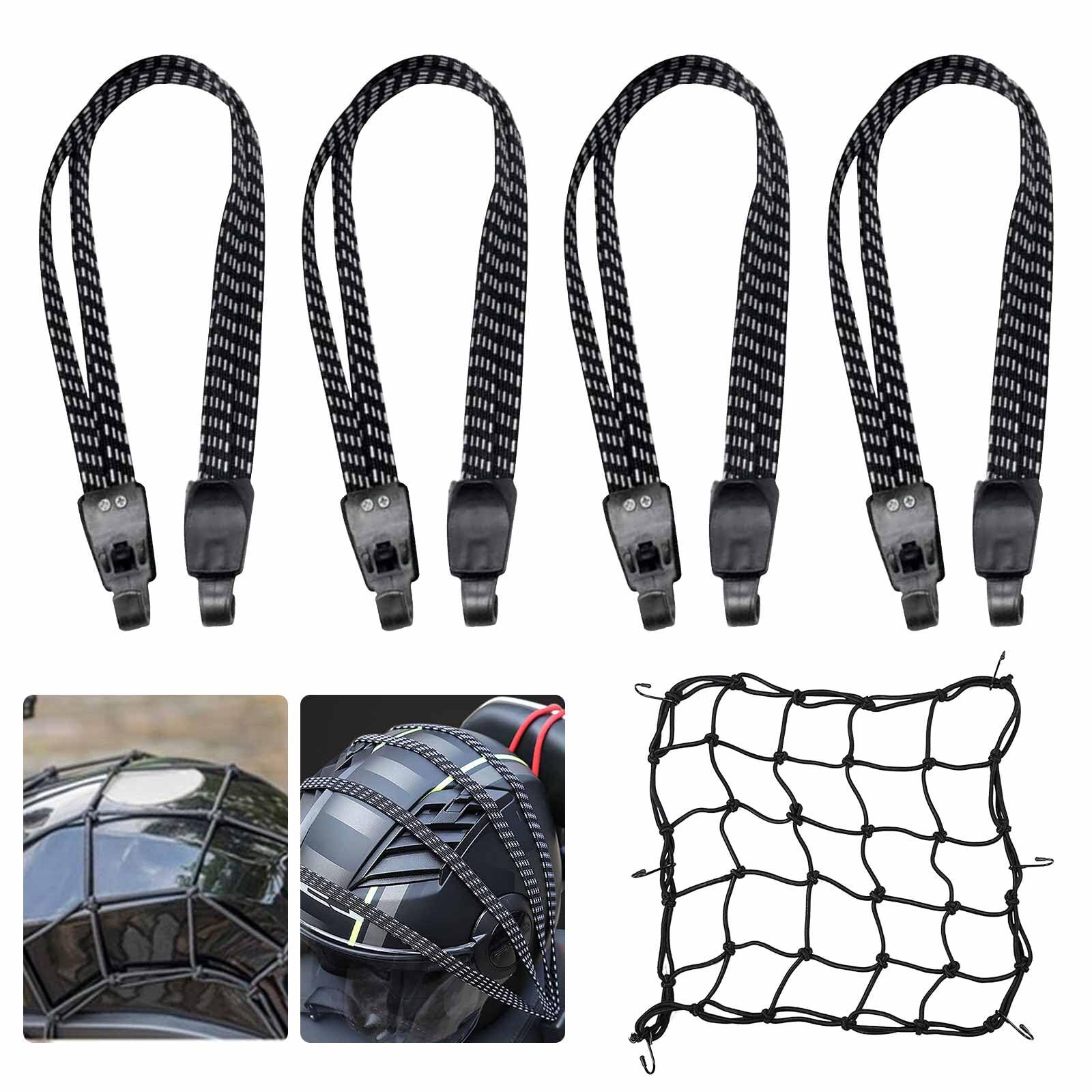 5 Pezzi Corda Elastica,Elastico Portapacchi Bicicletta,Cinghia Elastica (L6y)