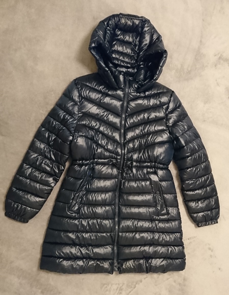 Zara Navy Puffer Jacket Age 13 14 Years NEW UK