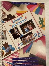 Creative Memories Volume IV Scrabook Page Design  Layout ideas