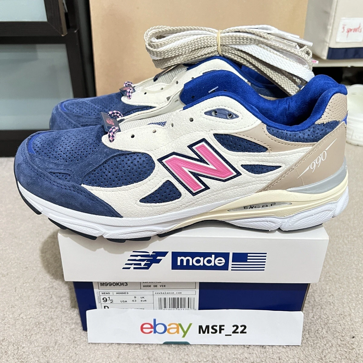Size 9.5 New Balance 990v3 Kith Daytona 2022 eBay