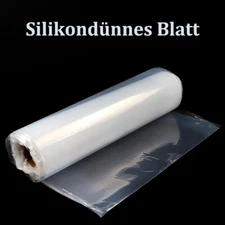 White High Temp Soft Silicone Rubber Sheet Mat Gasket 0.1MM-1MM Large Optional