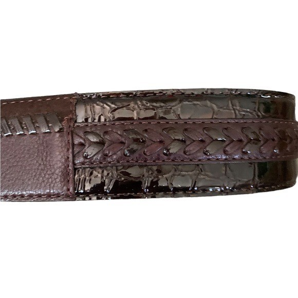 Brighton Ladies Wide Brown Leather Belt Size 32 Brighton Ladies Wide Brown Leather Belt Size 32 | eBay main image 2