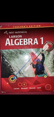 ALGEBRA 1: TEACHER'S EDITION. Holt Mcdougal / Larson