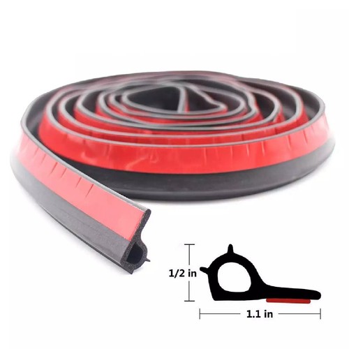 10ft 300CM Universal Weather Stripping Pickup Truck Bed Rubber Trunk Seal Kit - 第 4/7 張圖片