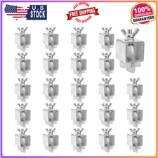 24 Pcs Butt Welding Clamps, Sheet Metal Welding Clips, Auto Body Panel Clamps