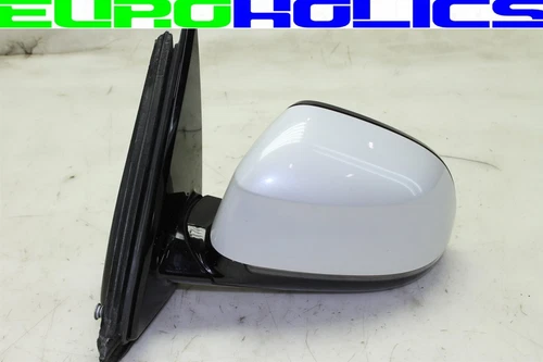 BMW F15 X5 15-18 Left Driver Power Door Mirror Fold Auto Dim Memory WHITE A96