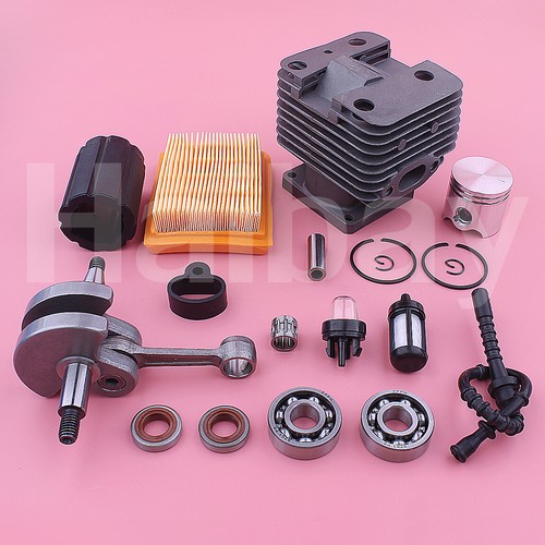 Kit de pistón cigüeñal de 35 mm para filtro de combustible de aire Stihl FS120 FS200 FS250 - Imagen 4 de 6