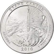 [#224410] Vereinigte Staaten, Quarter, 2010, U.S. Mint, Copper-Nickel Clad Coppe