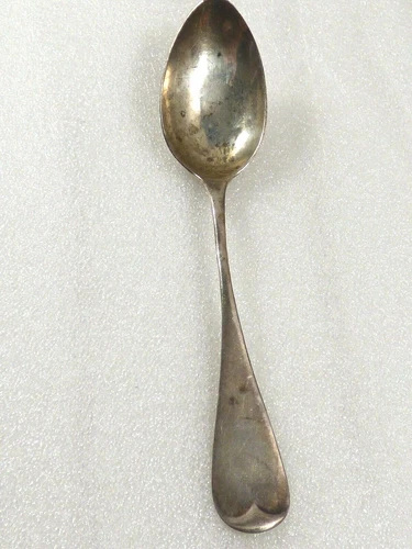Vintage Antique Stowell & Co monogramed 925  Sterling Silver Tea Spoon