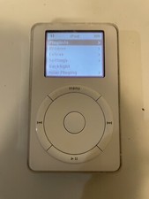 アイポッド クラシック 初期 ホワイト シルバー 0824-S6722O Apple iPod classic 1st Generation 5GB - White for sale online | eBay