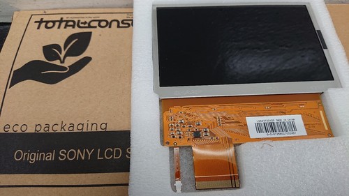 LCD Screen PSP 1000 1001 Series w/Backlight & Cushion Gasket SONY OEM Original - Picture 8 of 12
