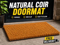Natural Coconut Coir Entrance Door Mat Heavy Duty Outdoor Lobby Reception Mats