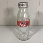 VINTAGE COMMEMORATIVE 1981 GLASS COCA COLA  ROYAL WEDDING BOTTLE