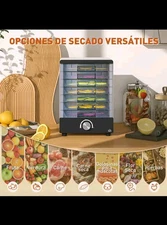 HOMCOM 350W Food Dehydrator with 7 Trays at Regular Temperature