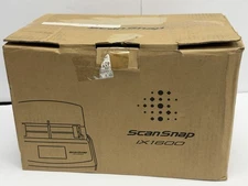 NEW Fujitsu ScanSnap iX1600 Color Duplex Document Scanner TouchScreen  Freeship
