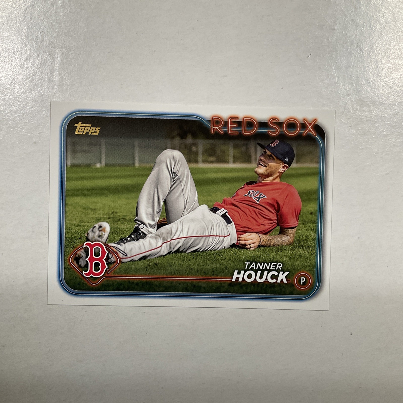 2024 Topps Baseball Golden Mirror Image Variation Tanner Houck #377 Red Sox SSP