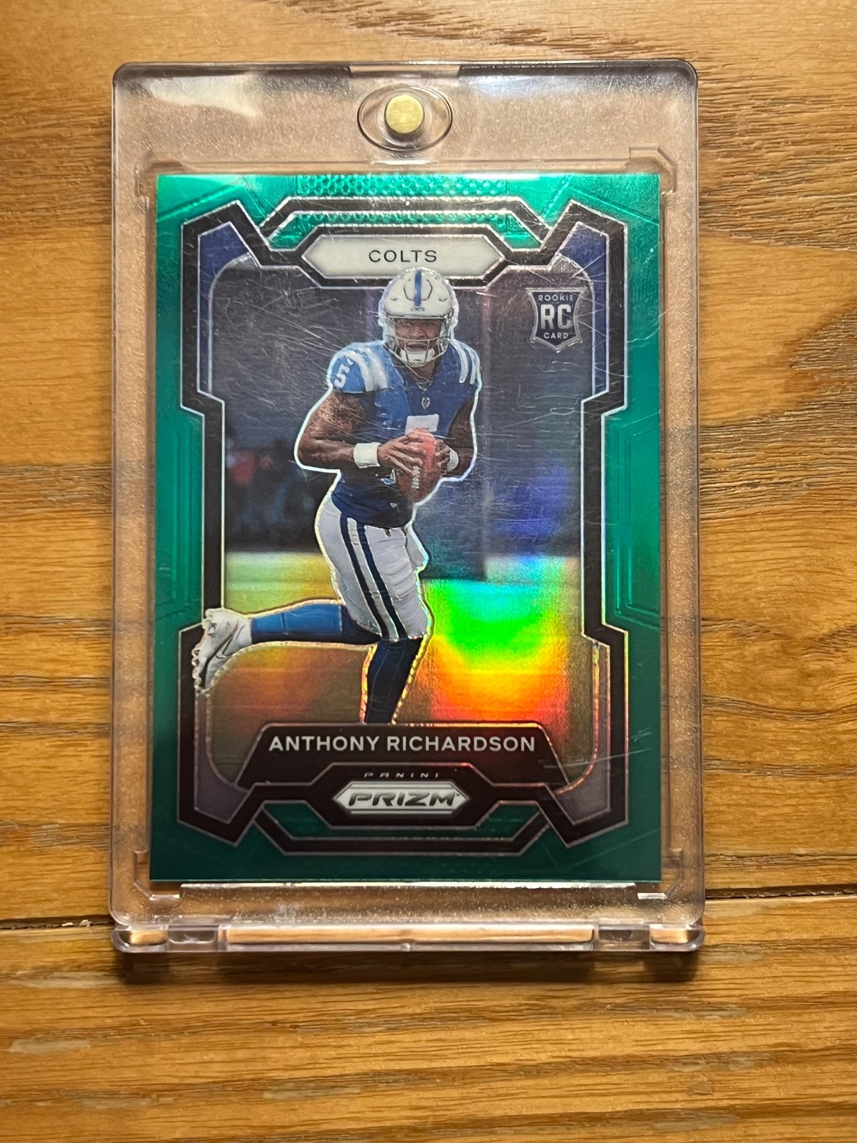 2023 Panini Prizm - Rookies Anthony Richardson #343 Green Prizm (RC)