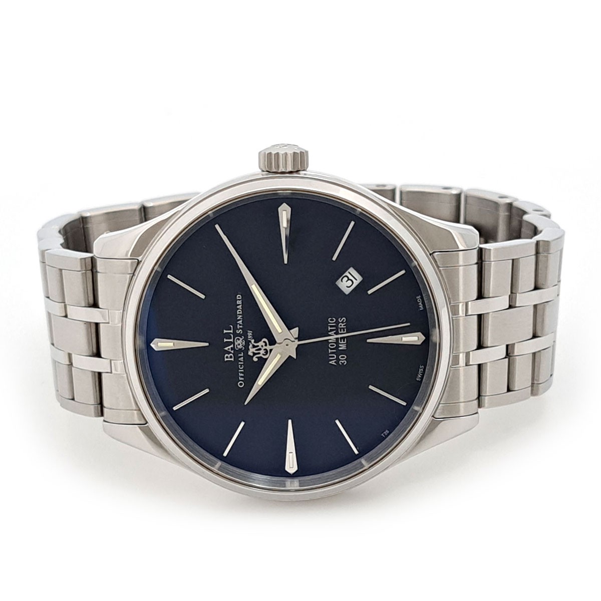 BALLWATCH NM3080D Train master Automatic Stainles… - image 2